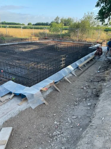 Realizzazione struttura per casa di legno - immagine 2